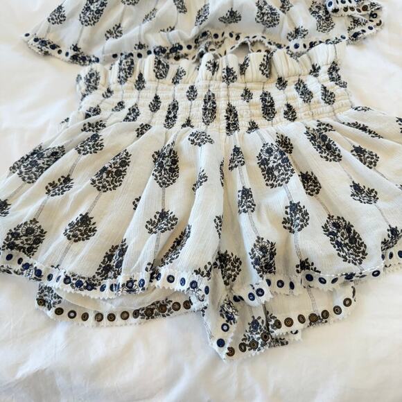 Isabel Marant Berit Paisley Two-Piece Matching Set Smocked - Picture 6 of 13